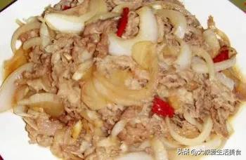How to make fried mutton with onions (a simple home-cooked method) (1)